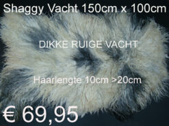 SHAGGY DIKKE BOEREN RUIGE SCHAPENVACHT >klik 3x op foto< LEES TEKST (No.22)