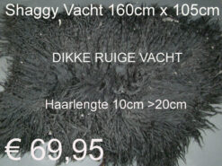 SHAGGY DIKKE BOEREN RUIGE SCHAPENVACHT >klik 3x op foto< LEES TEKST (No.8)