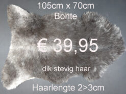 BONTE Schapenvacht schapenvel schapenhuid Vacht > klik 2x op de foto < (No.3)
