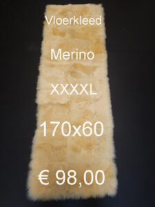 Schapenvacht TAPIJT MERINO Vloerkleed > klik 2x op de foto < € 98,00 Disigner Kleed