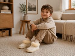 Alternative view of Merino Pantoffels Sloffen van 100% Zachte Merino Wol en Soepel Merino Leer € 45,00